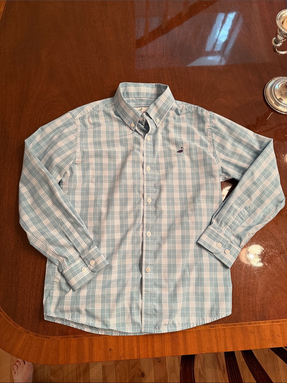 PROPERLY TIED Seasonal Sportshirt Spanish Moss YM 10/12